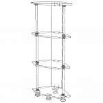 Схема сборки Стеллаж Уно 21 BMS