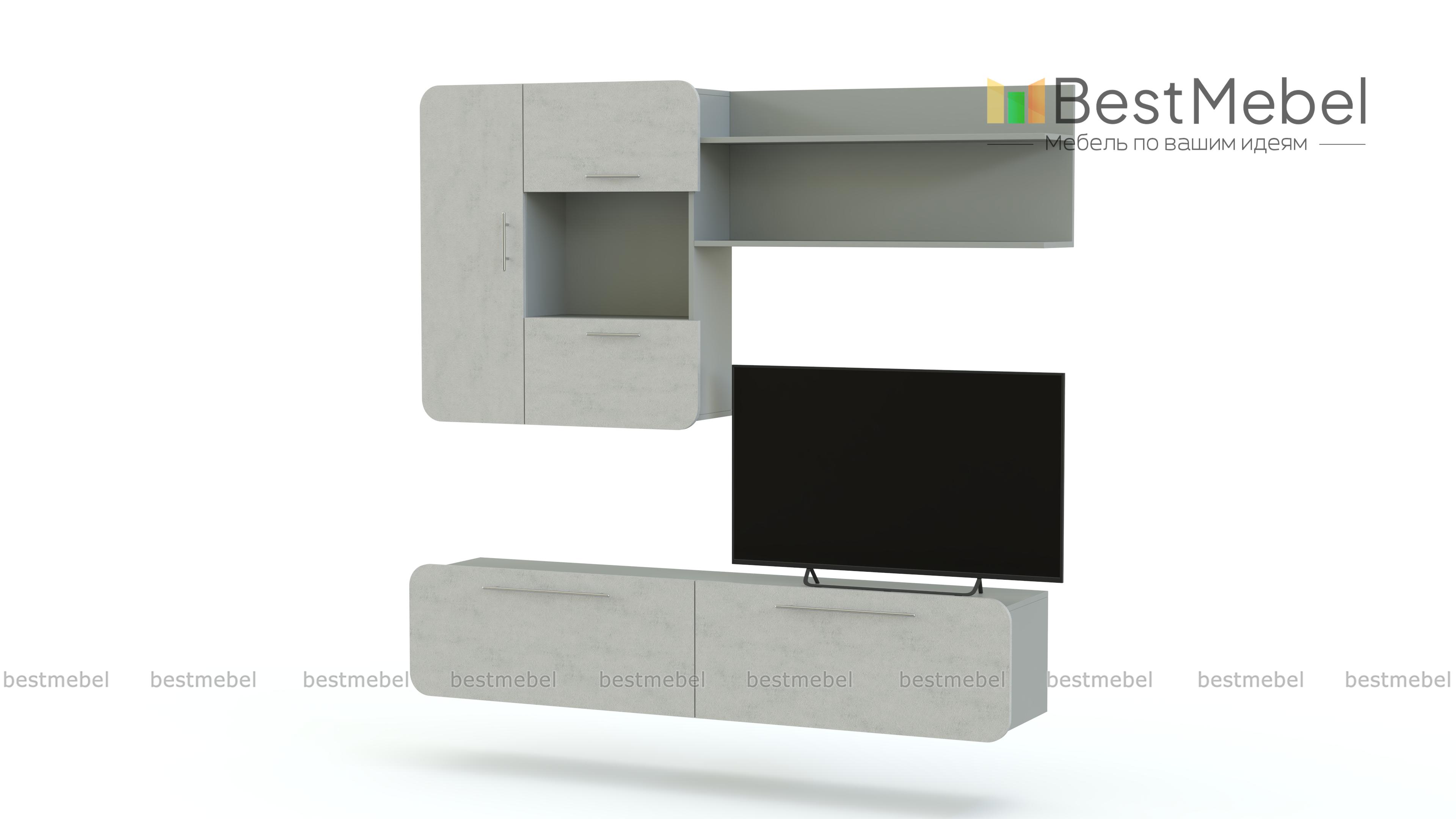 Стенка Модерно 10.1 BMS - Фото