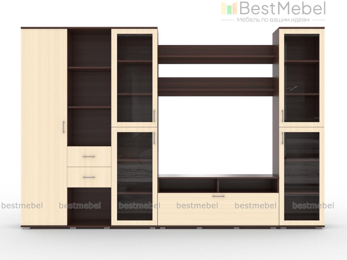 Мебельная стенка в гостиную Турин-1 BMS - Фото