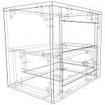 Схема сборки Прикроватная тумба Капри 2 BMS