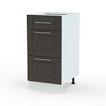 Шкаф нижний с 3-мя выдвижными ящиками Ирен BMS - Фото 7