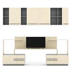 Стенка с рабочим местом Эйприл BMS - Фото 2