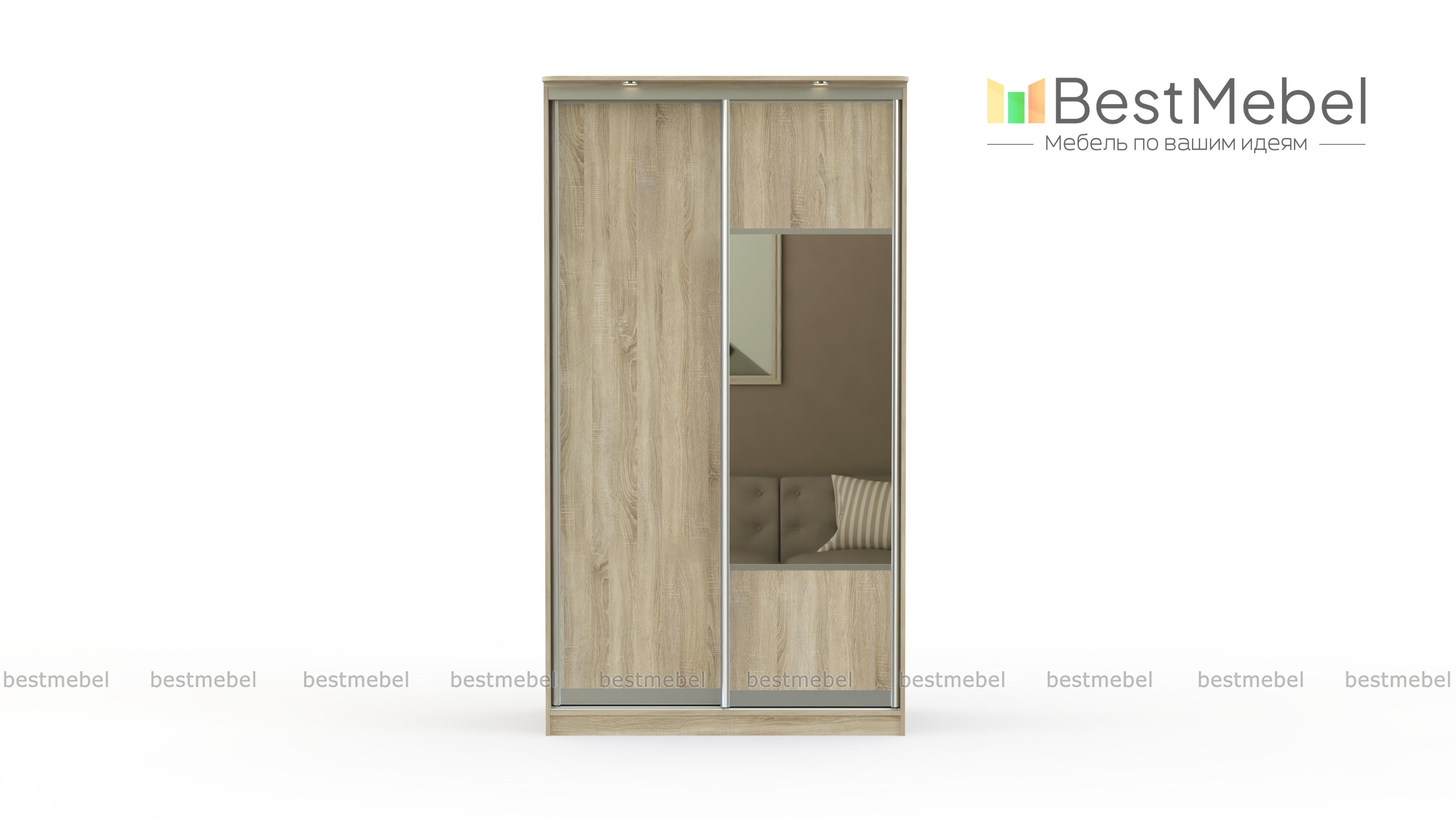 Шкаф-купе 3 Simple BMS - Фото