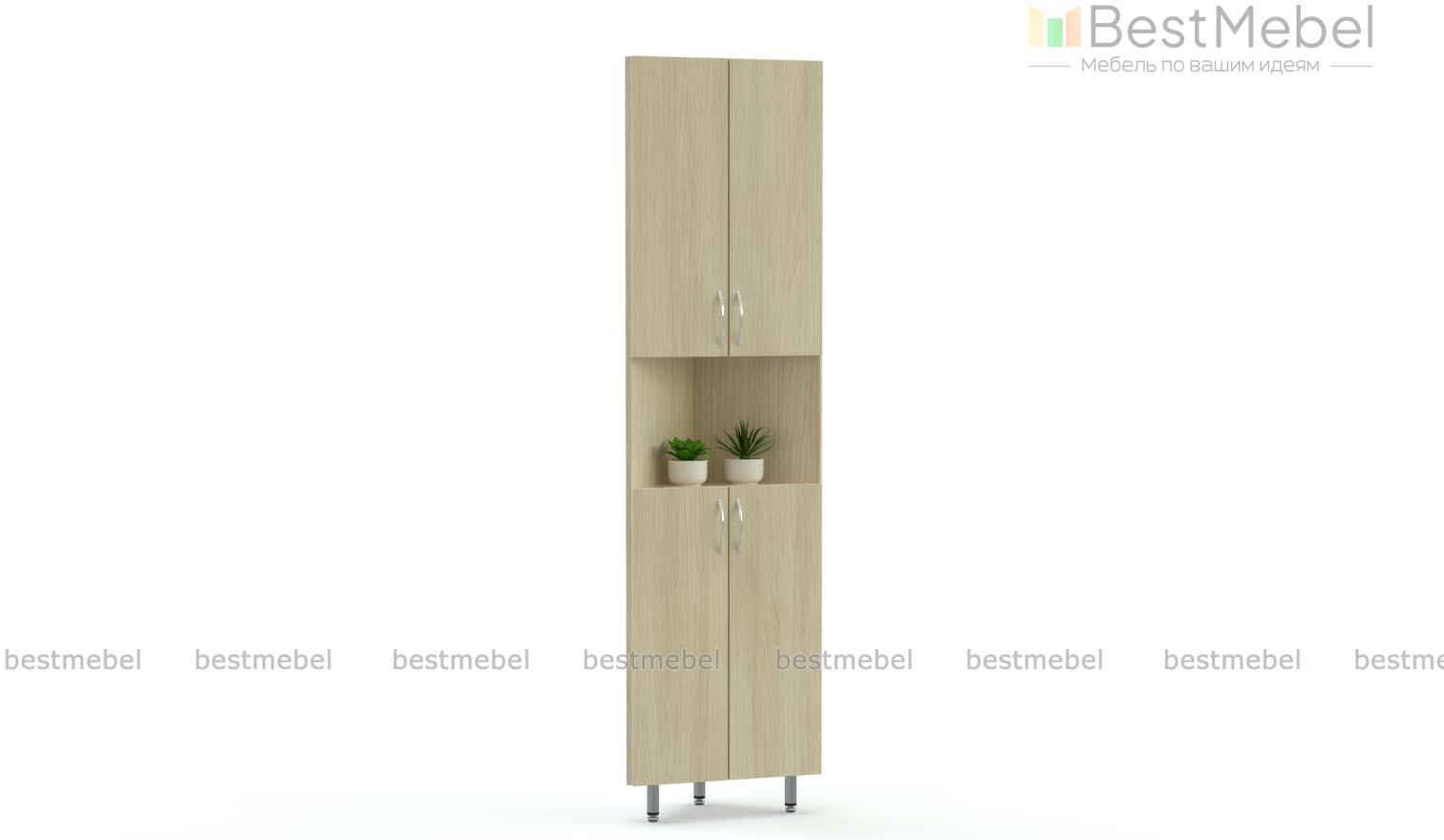 Шкаф-пенал в ванную Сена 4 BMS - Фото