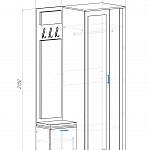 Схема сборки Прихожая Лирана BMS