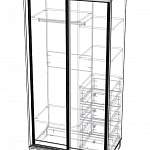 Схема сборки Гардеробная Дейли-1 BMS