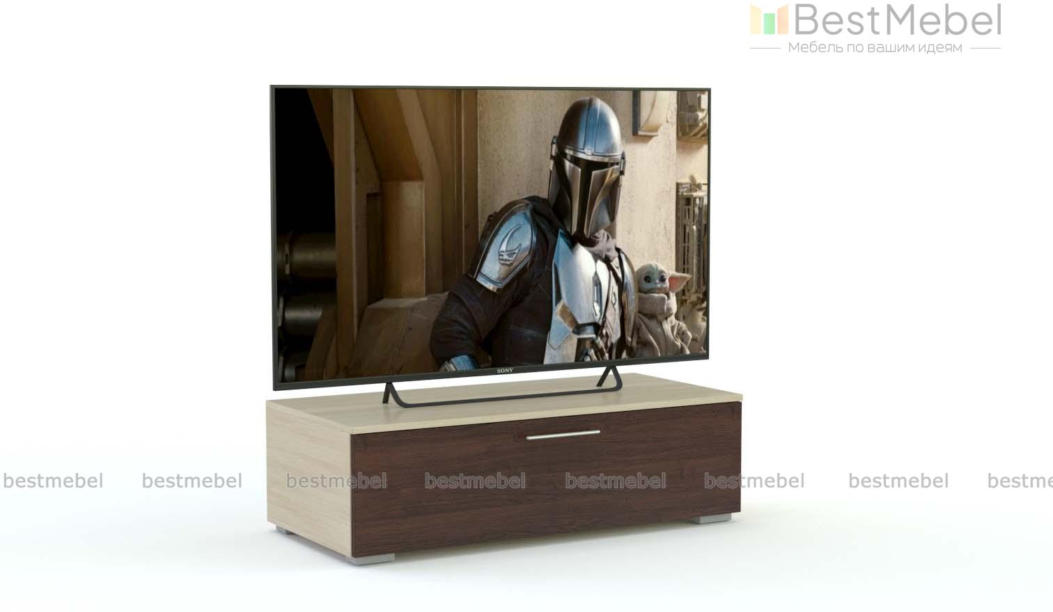 ТВ тумба низкая Хилтон 1.2 BMS - Фото