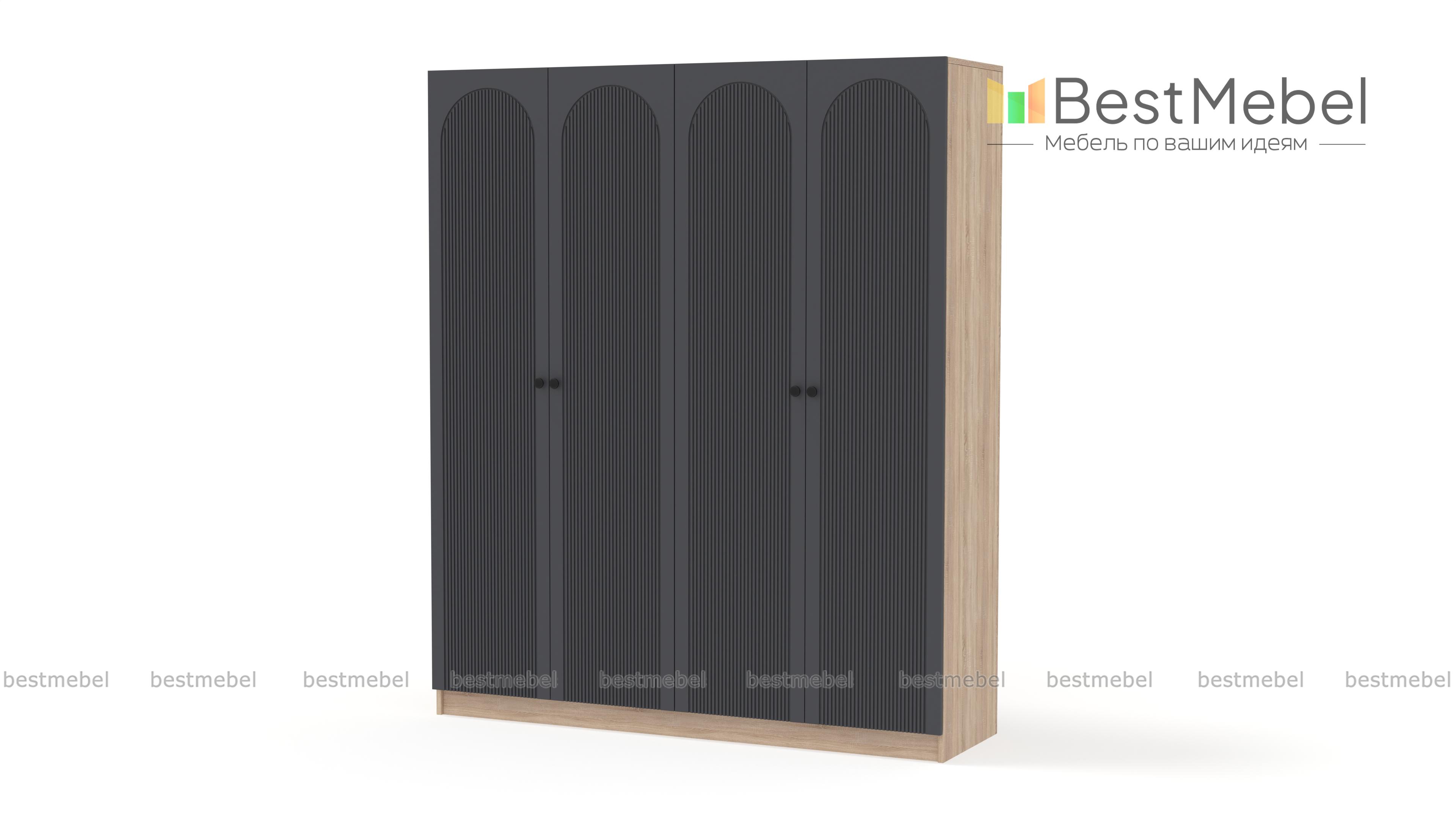 Шкаф распашной Рене 29 BMS - Фото