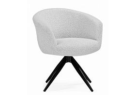 Стул на металлокаркасе Solomon 1 вращающийся бежевого цвета