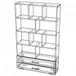 Схема сборки Стеллаж Фиона 2 BMS