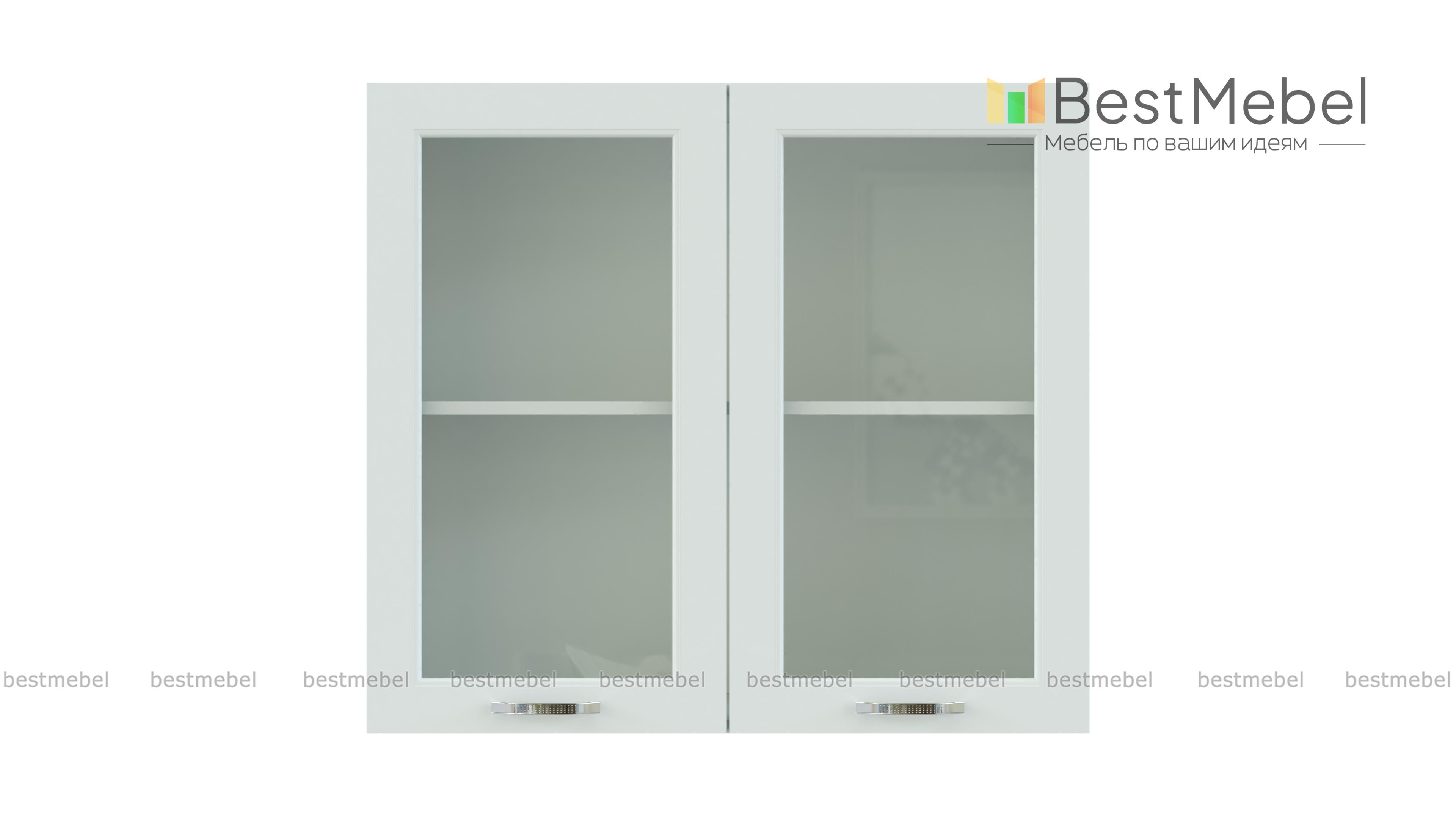 Шкаф-витрина 2 двери Софит BMS - Фото