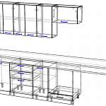 Схема сборки Кухня Лофт 1500 BMS