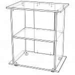 Схема сборки Тумба под аквариум Риф 110 BMS