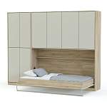 Шкаф-кровать трансформер Хлоя 17 BMS - Фото 8