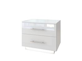 Прикроватная тумбочка с подсветкой Nina BMS (550х490х370)