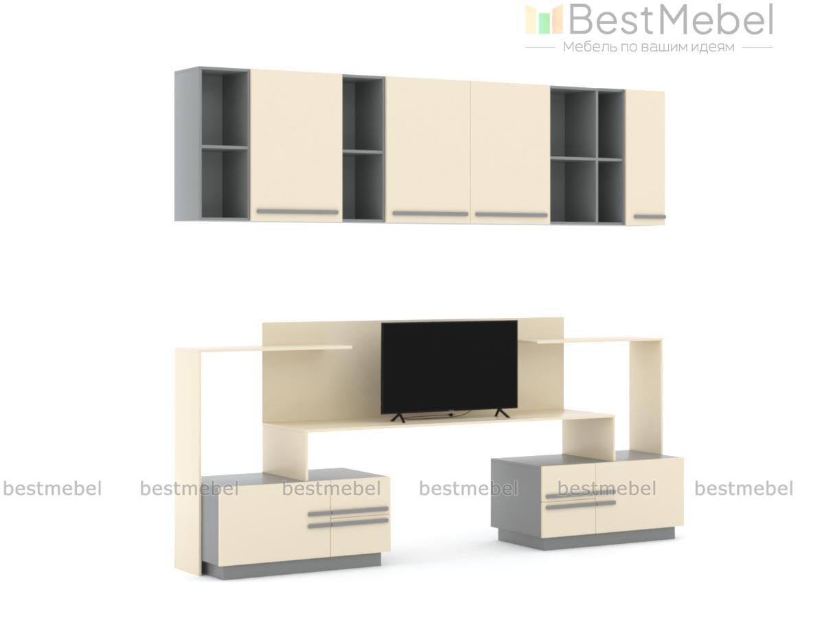 Стенка с рабочим местом Эйприл BMS - Фото