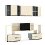 Стенка с рабочим местом Эйприл BMS - Фото 3