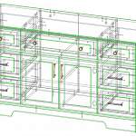 Схема сборки Комод Стенворд № 13 BMS