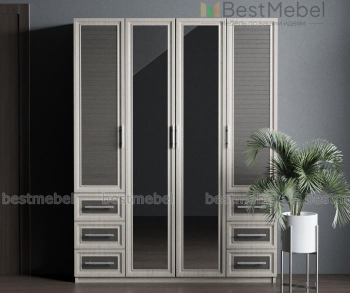 Распашной шкаф Крона 21 BMS - Фото