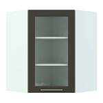 Шкаф верхний витрина угловая Ирен BMS - Фото 7