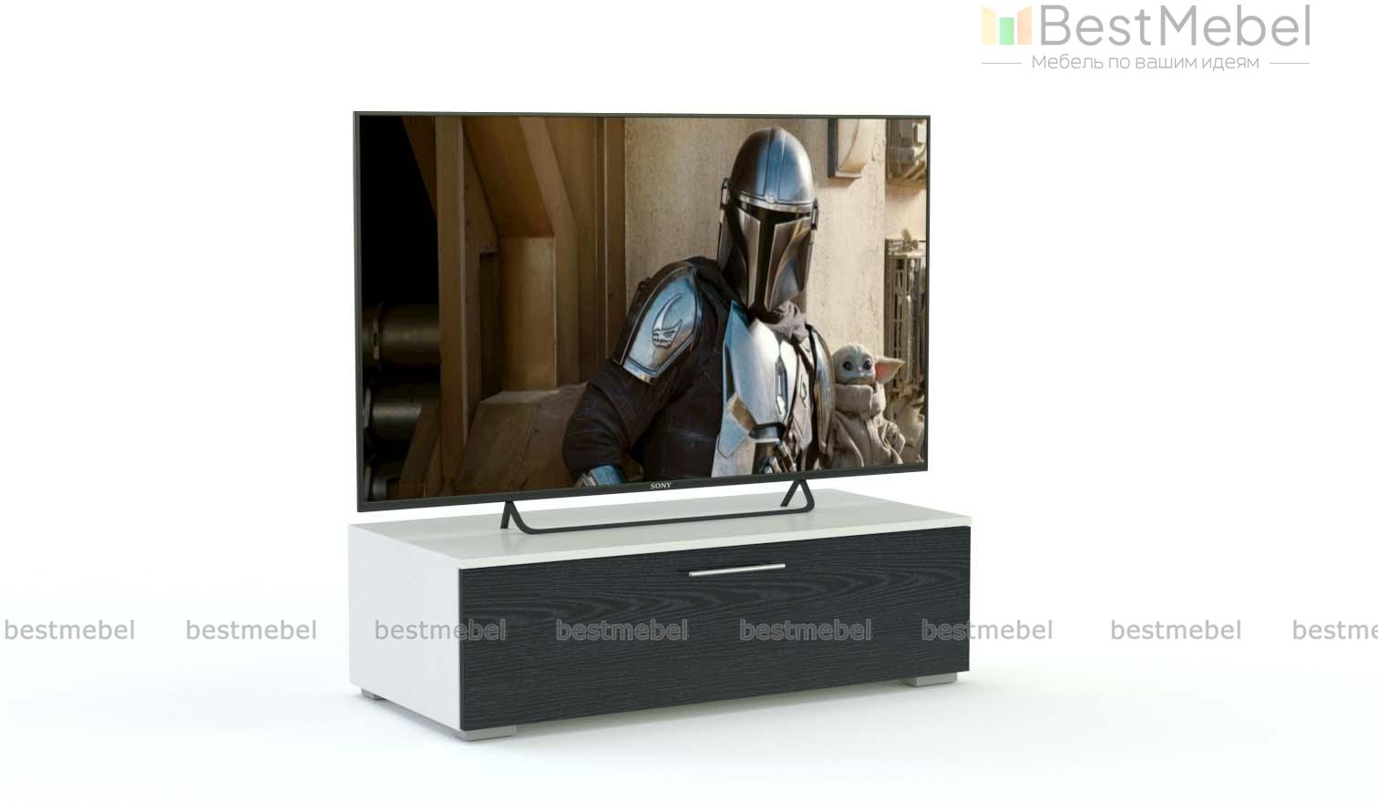 ТВ тумба низкая Хилтон 1.2 BMS - Фото