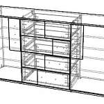 Схема сборки Комод Эльстра 1 BMS