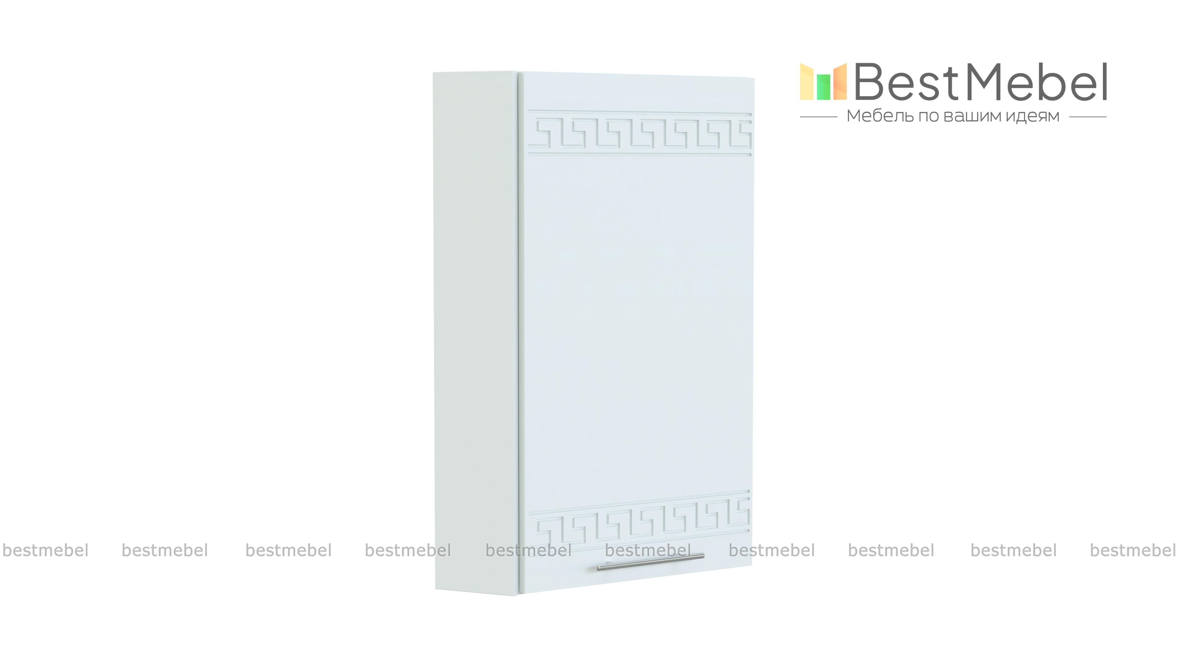 Шкаф навесной торцевой 224 Греция BMS - Фото