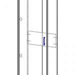 Схема сборки Шкаф для одежды ШО-5 BMS