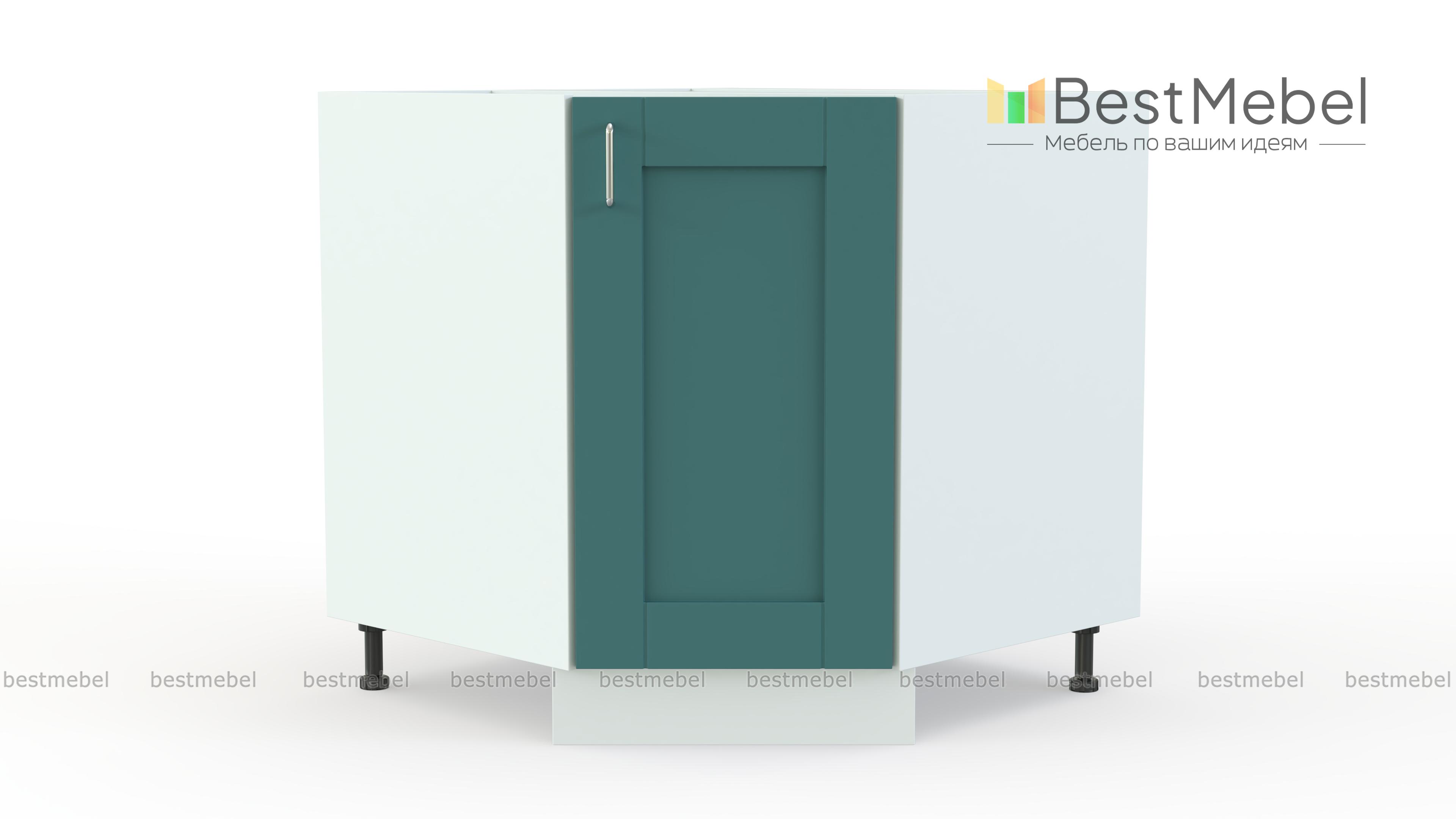 Шкаф нижний угловой (трапеция) Лофт BMS - Фото