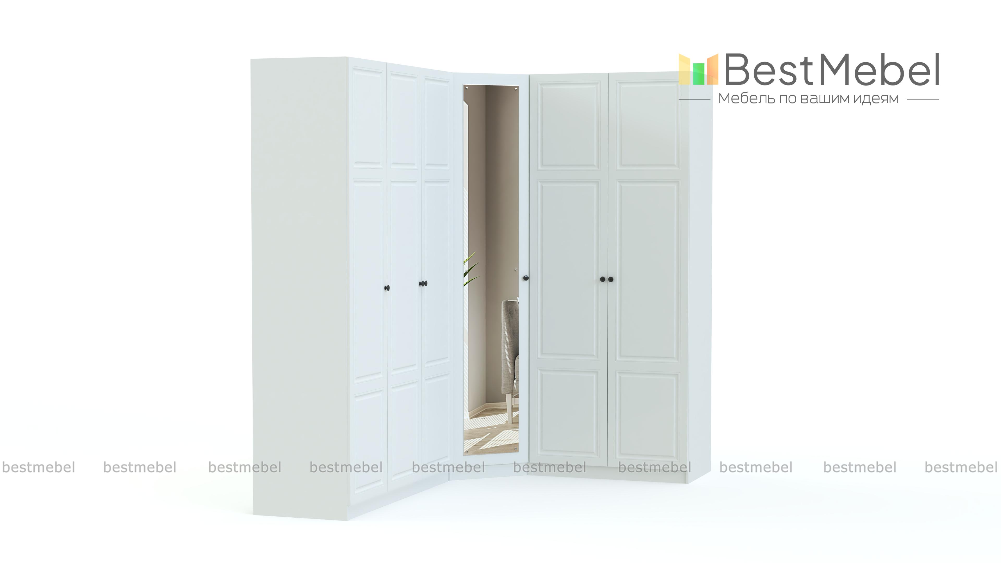 Шкаф угловой Франк 37 BMS - Фото